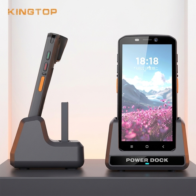 ODM  High Quality 5.45-Inch Rugged PDA Android 14 MTK6765 Smart Terminal 2D Barcode Scanner WIFI for Warehouse Logistics