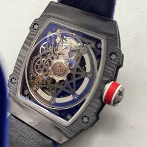 High-end ultra-thin 7.8mm carbon fiber barrel-shaped <b>automatic</b> mechanical watch men, fast shipping, suitable for business and - Product Image 4