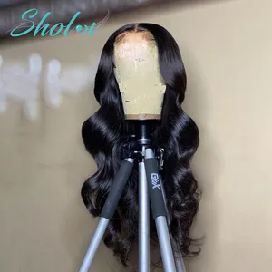 Pelo virginal brasileño pelo de la onda del cuerpo del temor de bloqueo de la extensión del pelo 100 cabello humano virgen pura Virgen sin procesar cabello brasileño