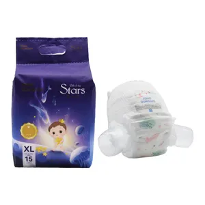 Free Sample Baby Products Factory Manufacturers Wholesale Disposable Breathable Babi New Born 8 Size Baby Diaper