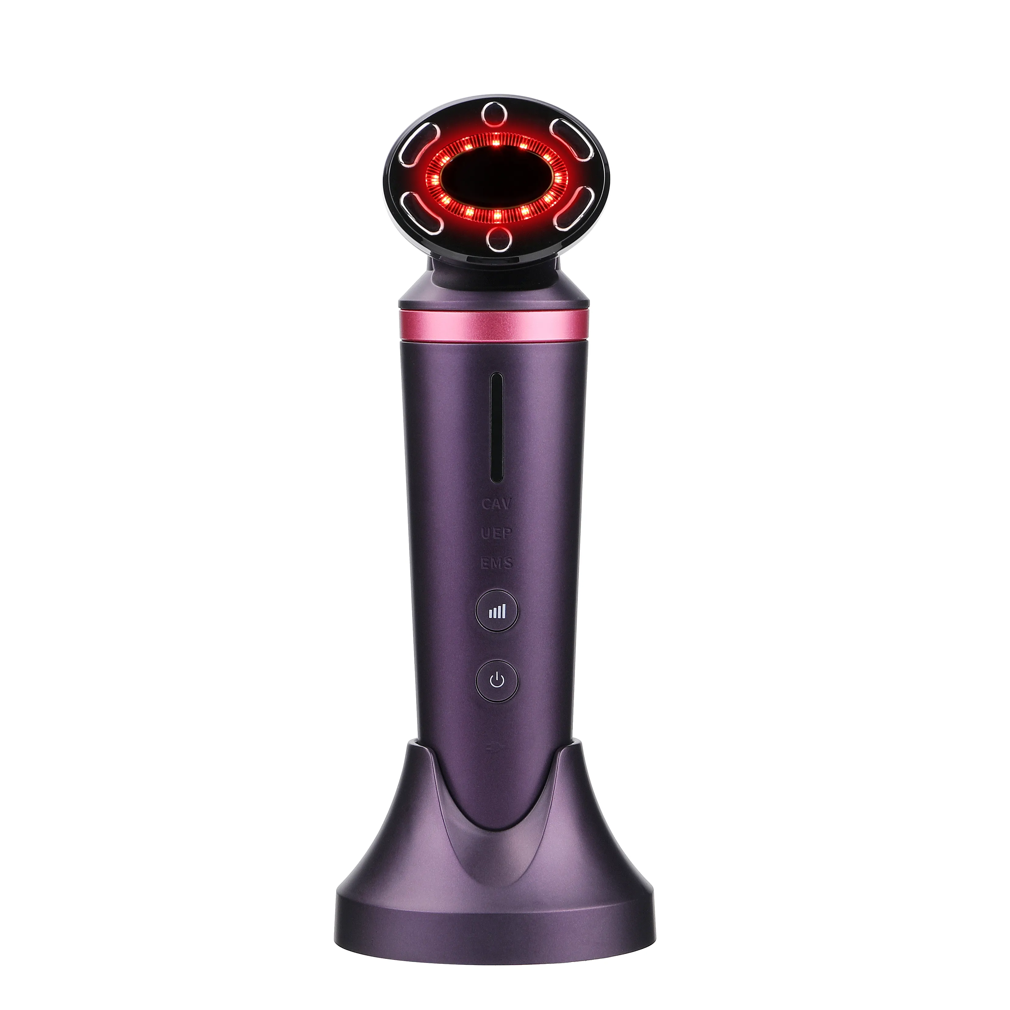 Free Sample Customized Logo Private Label Rf Ems Handheld Korea Lifting Tighten Tools Massage Face Beauty Device Machine