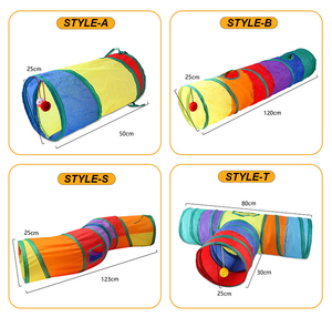 Juguete Personalizado para Gatos y Gatitos, Túnel Arcoíris para Gatitos, Juguetes para Ejercicio de Mascotas, Rascador para Gatos, Regalos para Gatos, Juguetes Interactivos para Mascotas - Product Image 6