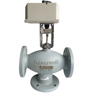 Vanne de régulation proportionnelle à 3 voies à brides Honeywell Série V5GV3W080F-E DN50 DN65 DN80 DN100 DN125 DN150 pour eau de système de refroidissement CVC - Product Image 2