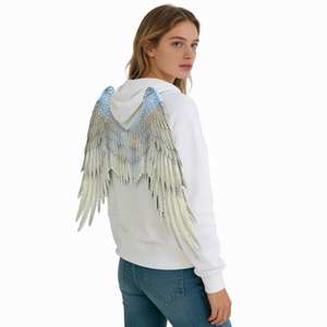 소스 팩토리 셀레스티얼 가디언 코스튬 윙즈 오버사이즈 깃털 레이어 빌드 편안한 스트랩 시스템 패션 윙즈 코스튬 - Product Image 1