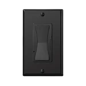 New Version Single Pole or 3-Way 0-10V LED Dimmer Switch for 150W LED, CFL and 600W Halogen, Incandescent Lamps
