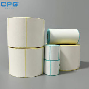 Factory Price 4x6 3x5 Inch Strong Adhesive Thermal <b>Label</b> Paper Multi-Size Pack Logistics Warehouse <b>Address</b> Sticker Roll - Product Image 1