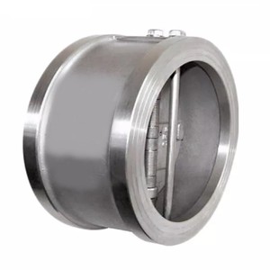 แผ่นดิสก์เคลือบ PTFE แบบ C-Way Dual Plate Manual Check ASTM โครงสร้างขนาดพอร์ต 1 นิ้ว สำหรับใช้งานน้ำอุณหภูมิสูง - Product Image 3