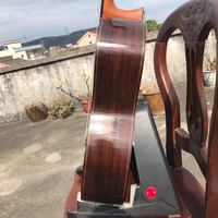 Guitare classique artisanale de style Hauser, dos en palissandre brésilien et table en épicéa, finition française, guitare de concert professionnelle