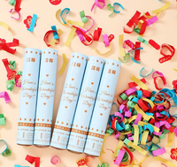 Canon à Confettis de Mariage Premium Sûr et Durable pour Fêtes et Événements Multiples – Décorations de Fête, Pulvérisateur pour Halloween et Noël