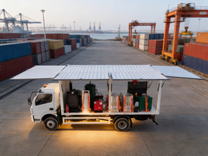 Promotion : Nouveau Modèle 2026 – Camion de Service Hydraulique Mobile Diesel 4x4 avec Grue pour Réparations et Entretien sur Site de Machines Lourdes - Product Image 4