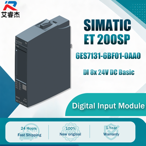 Nuevo módulo de entrada digital original ET 200SP 6ES7131-6BF01-0AA0DI 8x24VDC Básico SIMATIC et200sp Módulos IO 6es7 131-6bf01-0aa0 - Product Image 1