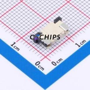 FPC-1.0AX-4PWCR-H25 FFC/FPC Connector SMD,P=1mm,Horizontal Mount Connector Drawer Type Bottom Contact 4P 1mm - Product Image 2