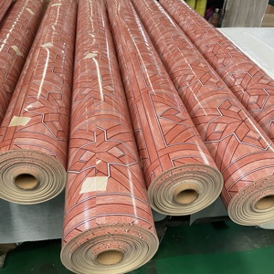 Rollo de Linóleo Antideslizante para Interiores, 0.9mm, Revestimiento de PVC con Base de Espuma Suave - Product Image 1