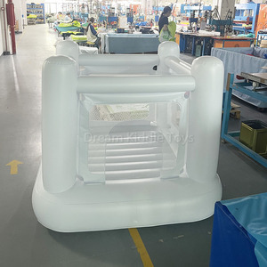 Venta al por mayor silencioso inalámbrico PVC Jumper Bouncer Castillo hinchable burbuja inflable Mini Tumble Bounce House para niños - Product Image 4