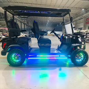 Voiture de <span class=keywords><strong>golf</strong></span> électrique 6 places à <span class=keywords><strong>prix</strong></span> d'usine, sièges en cuir de luxe, voiture de <span class=keywords><strong>golf</strong></span> de club - Product Image 4