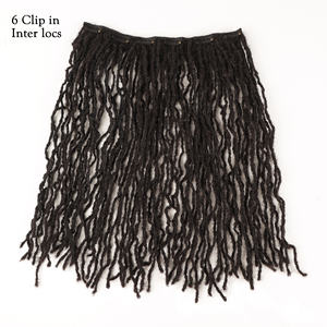 Vastdreads 2025 Nouveau Design | Clip Dans L'extension De Cheveux | Afro Kinky Curly Interlocs Cheveux Humains Dreadlocks Extensions Locs Naturels - Product Image 6