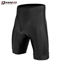 Shorts de cyclisme rembourrés Darevie de haute qualité, taille haute, pour hommes, vêtements de sport pour le vélo