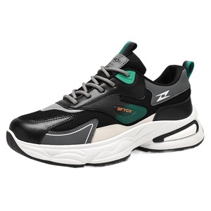 Chaussures de sport respirantes en maille pour hommes, tendance automne, polyvalentes, à semelle épaisse, à enfiler, antidérapantes, décontractées, chaussures de papa - Product Image 5