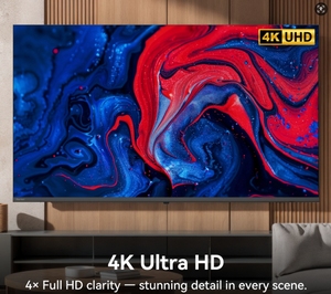 HORION Televisor Inteligente 4K UHD de 55 Pulgadas con WebOS 22, Diseño Ultra Delgado, Contraste HDR10, Audio, Ángulo de Visión Amplio, 60Hz, Color Negro - Product Image 3