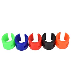 Manchon de protection de chaîne de vélo en caoutchouc coloré et durable pour vélo de route et de montagne, accessoire de protection de chaîne - Product Image 5