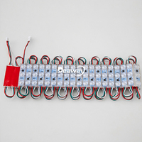 Module LED RGB programmable 2811ic/16703ic SMD 3030 1,2W 12V, module pixel, IP68 étanche, lumières de décoration