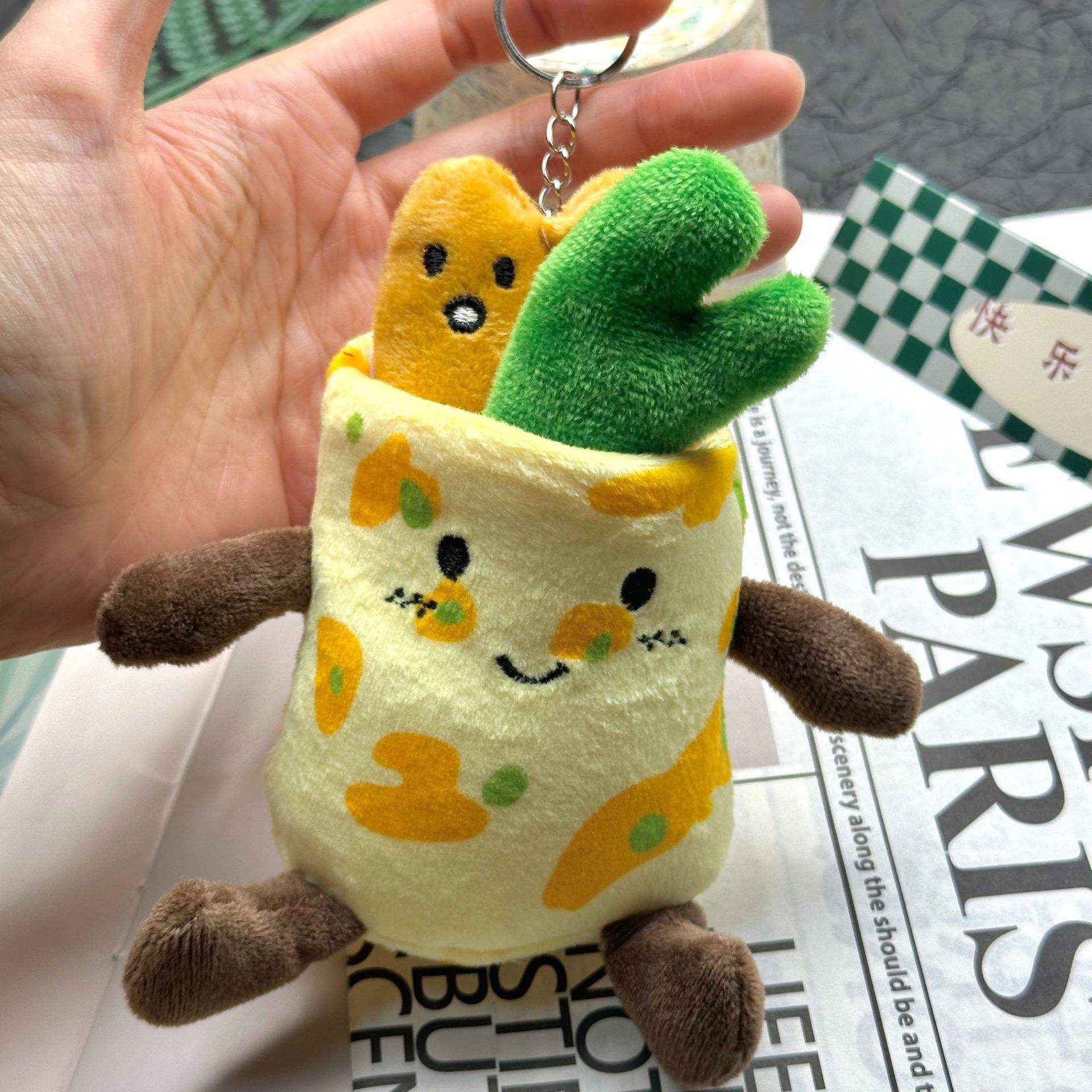 แพนเค้กหอมแดงผลไม้