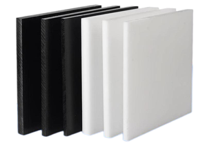 En vente-Panneau en <span class=keywords><strong>plastique</strong></span> POM haute résistance en <span class=keywords><strong>noir</strong></span> et blanc 1-150mm d'épaisseur CNC traité avec service de découpe - Product Image 3