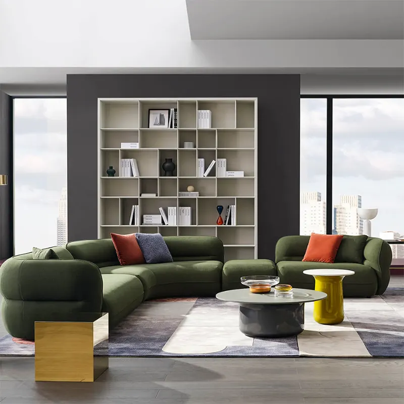 नए उत्पाद संवर्धन मॉड्यूलर लक्जरी सोफा फर्नीचर काउच लिविंग रूम सोफा सेट डिजाइन
