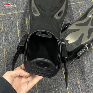 Palmes de plongée, surf et natation, modèle professionnel pour adultes, style long extensible, pour entraînement intensif - Product Image 3