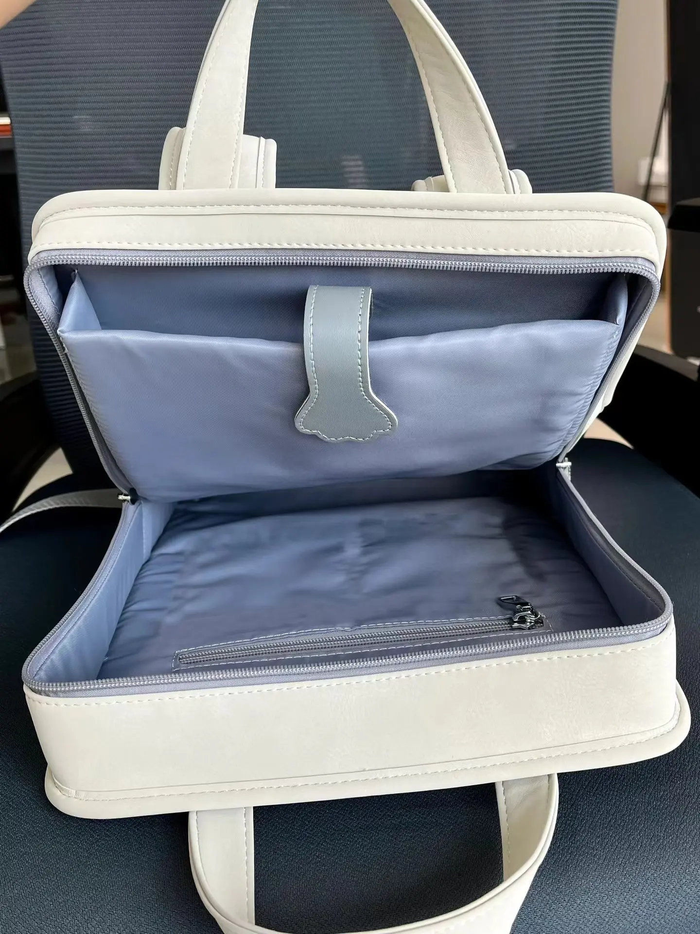 Alla moda impermeabile copertura della borsa del computer portatile con serratura a combinazione Oxford materiale Organizer con cerniera elegante custodia per Notebook