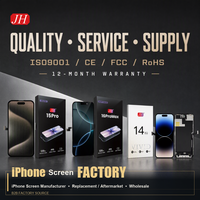 Layar Sentuh LCD Digitizer Perakitan JH Wholesale CE 120 Hz untuk iPhone 11 12 13 14 Pro Max Suku Cadang Pengganti OEM