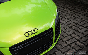 Magic Coral <strong>Fluorescent</strong> Yellow <strong>Vinyl</strong> Wrap for Car <strong>Color</strong> Changing Film - Product Image 2