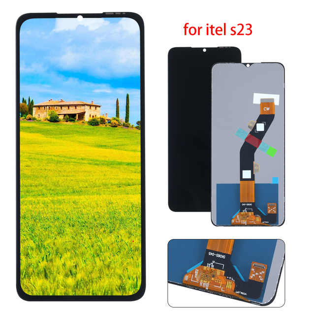 OEM Factory Wholesale 100% Test LCD Touch Digitizer Full Assembly Replacement Screen for Itel S23 Plus S681LN Screen LCD Repair