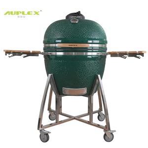Auplex - Parrilla Kamado Grande de Cerámica Verde de 27-29 Pulgadas, <span class=keywords><strong>Asador</strong></span> de Carbón para Exteriores - Product Image 1