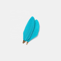 Pampilles en plumes d'oie teintes à la main pour la décoration de mariage bohème, de fêtes, de la maison, de carnaval, artisanat, vente en gros