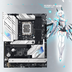 <span class=keywords><strong>ROG</strong></span> STRIX <span class=keywords><strong>B760</strong></span>-A GAMING WIFI D4 Carte Mère Blow Snow PCIE 5.0 DDR4 Wi-Fi 6E ATX Carte Mère 14e & 13e & 12e Gen Processeurs - Product Image 2