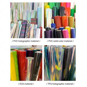 ถุงช้อปปิ้งพลาสติก PVC เงา ใส โฮโลแกรม สะท้อนแสง แฟชั่นชายหาดสำหรับผู้หญิง  แบบถือ  พร้อมพิมพ์โลโก้ตามสั่ง สายยาวคู่ - Product Image 6