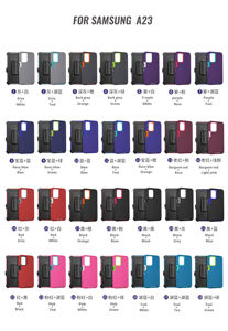 Funda para Teléfono Móvil Rígida Tipo Armadura Híbrida de Alta Resistencia con Clip para Cinturón para Galaxy A17 A20S <span class=keywords><strong>A20</strong></span> A30 A21 A21S A22 A23 A25 4G 5G - Product Image 4