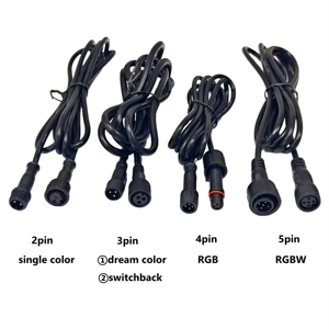Dây nối dài Kingshowstar 1.5m/3m màu trắng tinh khiết/RGBW 2/3/4/5 chân, bộ chia tín hiệu cho đèn LED, đèn bánh xe, đèn neon, thanh đèn - Product Image 1