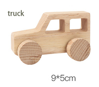 Panier de rangement en bois pour jouets, organisateur à un niveau, mini-glissière de simulation, jouet pour bébé