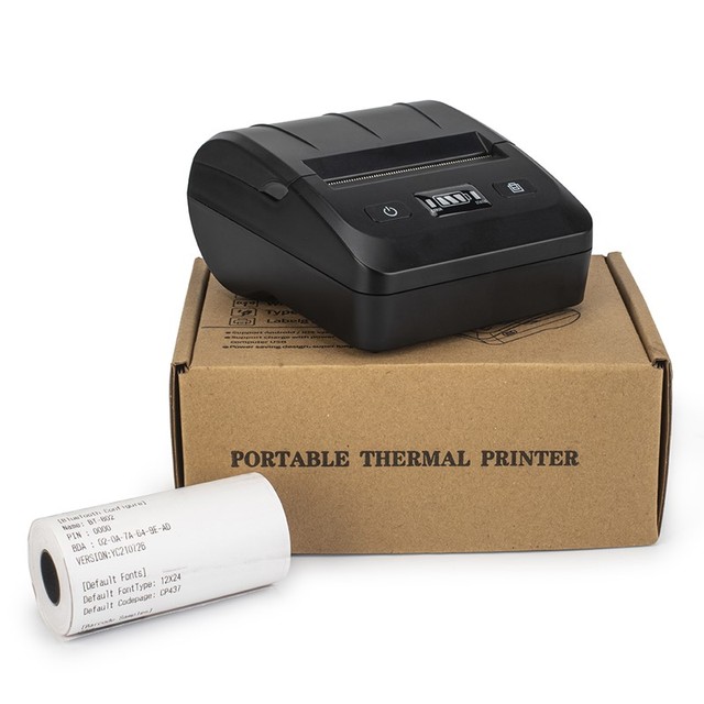 Pocket-Sized Thermal Printer, Wireless Handheld Printer for On-The-Go Use