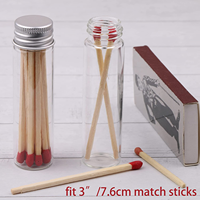 Logo Kustom Kosong 5Ml 6Ml 7Ml 10Ml 14Ml Botol Kaca Bening dengan Sekrup Aluminium Tutup Atas Botol Kaca