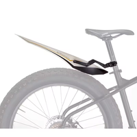 Guardabarros Universal Sunnywheel para Bicicletas con Llantas Anchas, Instalación Rápida sin Herramientas, Ángulo Ajustable, Diseño de una Pieza, Personalizable