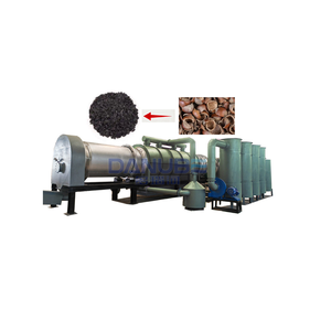 Horno de Retorta Pequeño para la Fabricación de Briquetas de Carbón de Cáscara de Arroz para Shisha en Sudáfrica - Precio - Product Image 1