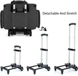 Échantillon gratuit sac de transport pour machine à coudre à roulettes sac fourre-tout pour machine à coudre à roulettes sac de transport avec roulettes pour la plupart des machines - Product Image 3