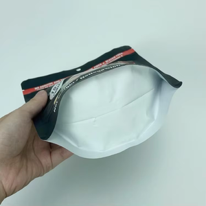 Sachets refermables personnalisés pour épices, petits sacs étanches pour noix, emballages alimentaires en Mylar avec fenêtre, sacs scellables pour salades - Product Image 4