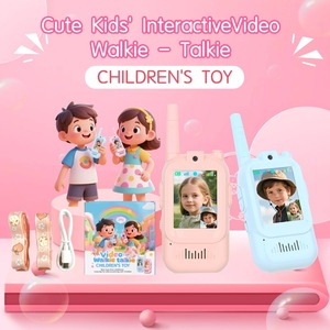 Excellent modèle de talkie-walkie transfrontalier pour enfants, nouveau jouet d'extérieur sans fil longue portée parent-enfant avec fonction vidéo pour les enfants - Product Image 1