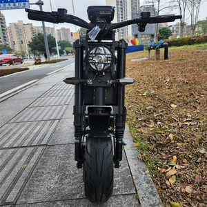 M5 สกู๊ตเตอร์ไฟฟ้าสำหรับผู้ใหญ่ มอเตอร์คู่ ออฟโรด อีสกู๊ตเตอร์ แบตเตอรี่ลิเธียมแบบถอดได้ ระบบเบรกไฮดรอลิก สำหรับการเดินทางประจำวัน - Product Image 6