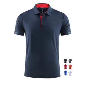 New Material 60% Nylon 24.5% Polyester 15.5% Spandex Shanying Men's Polo T- Shirt For Men