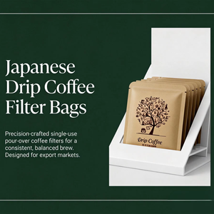 Bolsitas de Café Personalizadas <span class=keywords><strong>con</strong></span> Sellado de Tres Lados, Filtro Interno y Asa <span class=keywords><strong>para</strong></span> Colgar, <span class=keywords><strong>para</strong></span> Empaque Individual de Café - Product Image 1